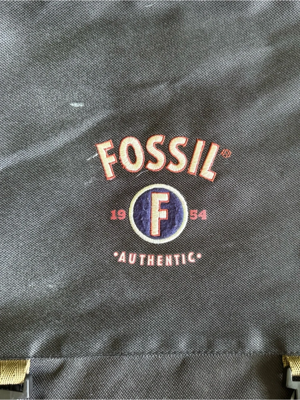 Vintage Fossil Messenger Bag (read description)